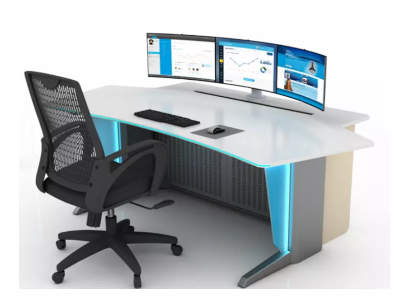 Konsol Ngawasi Kursi Tunggal